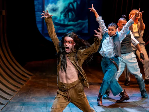 Próba medialna spektaklu Moby Dick w Teatrze Muzycznym w Gdyni