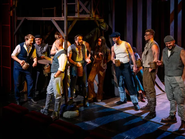Próba medialna spektaklu Moby Dick w Teatrze Muzycznym w Gdyni