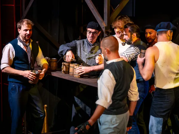 Próba medialna spektaklu Moby Dick w Teatrze Muzycznym w Gdyni