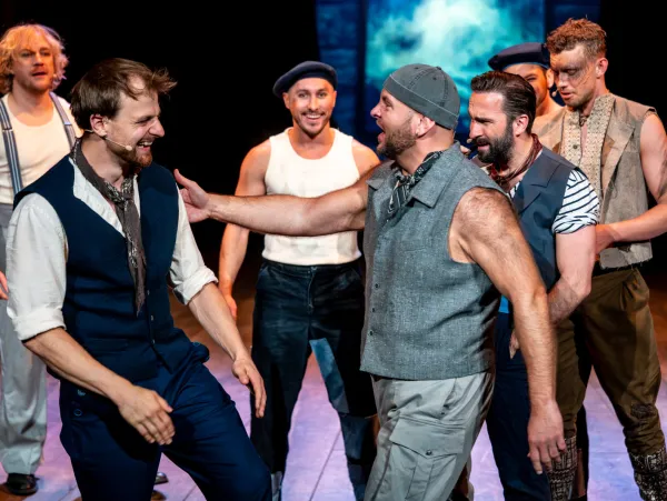 Próba medialna spektaklu Moby Dick w Teatrze Muzycznym w Gdyni
