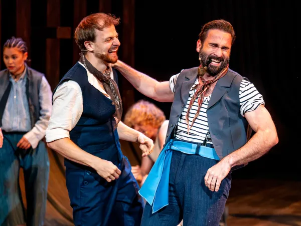 Próba medialna spektaklu Moby Dick w Teatrze Muzycznym w Gdyni