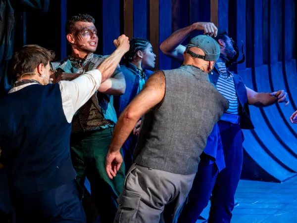 Próba medialna spektaklu Moby Dick w Teatrze Muzycznym w Gdyni