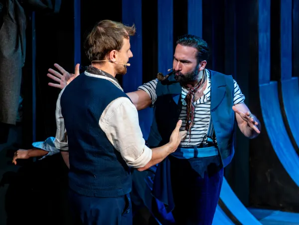 Próba medialna spektaklu Moby Dick w Teatrze Muzycznym w Gdyni