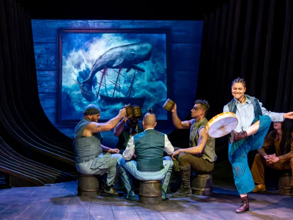 Próba medialna spektaklu Moby Dick w Teatrze Muzycznym w Gdyni