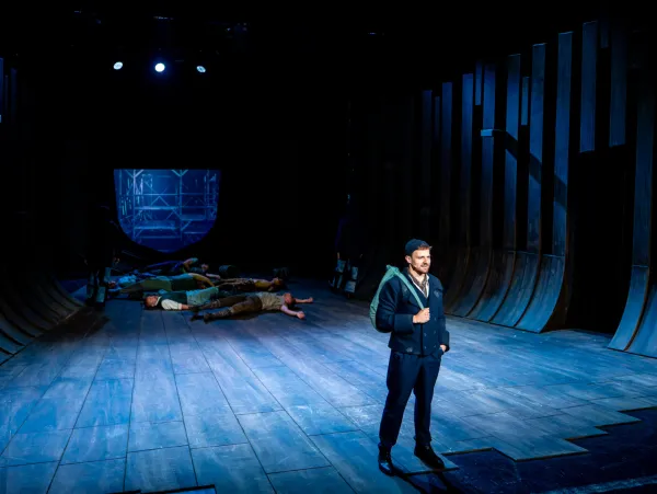 Próba medialna spektaklu Moby Dick w Teatrze Muzycznym w Gdyni