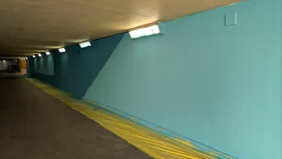 Tunel obok Gdynia skm wzgórze
