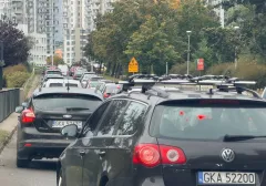 Korek na Rzeczpospolitej już od przebudowywanej kładki