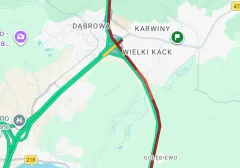 Ogromny korek w stronę Gdyni 
