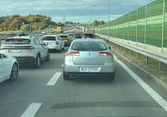 Wypadek przy Ikei - korek