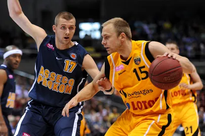 Łukasz Koszarek i Przemysław Zamojski