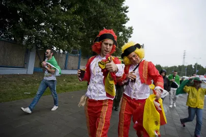  fiesta w drodze na stadion