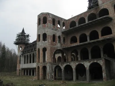 Zamek w Łapalicach