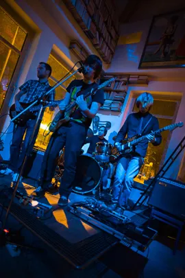 Koncert zespołu Saluminesia w Spółdzielni Literackiej