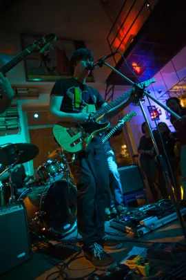 Koncert zespołu Saluminesia w Spółdzielni Literackiej