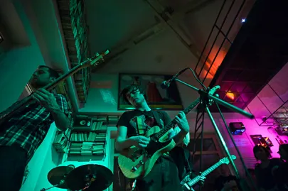 Koncert zespołu Saluminesia w Spółdzielni Literackiej