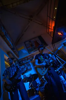 Koncert zespołu Saluminesia w Spółdzielni Literackiej
