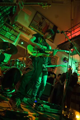 Koncert zespołu Saluminesia w Spółdzielni Literackiej