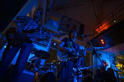 Koncert zespołu Saluminesia w Spółdzielni Literackiej