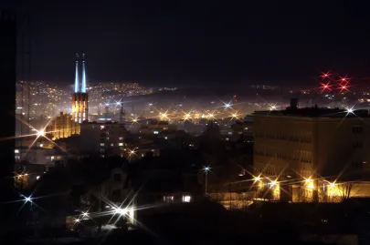Gdynia nocą