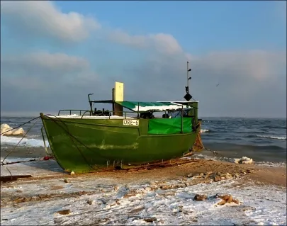 Orłowo zimą.