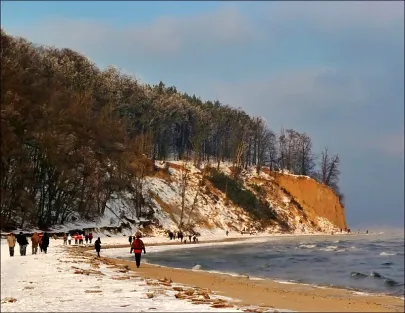 Orłowo zimą.