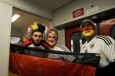 W drodze na stadion