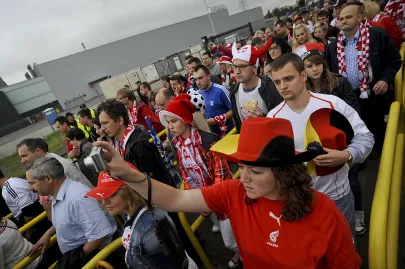 W drodze na stadion