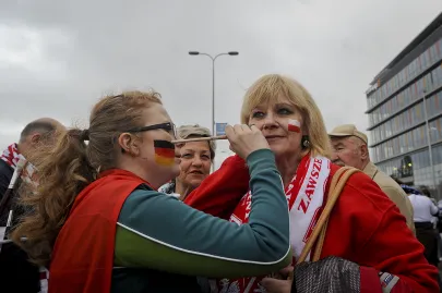 W drodze na stadion