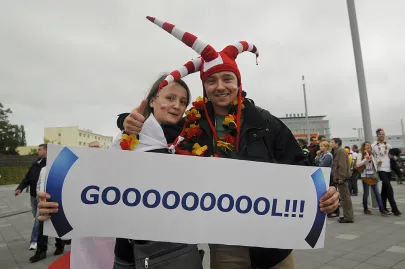 W drodze na stadion