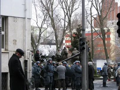 zdjęcia do filmu ''czarny czwartek''