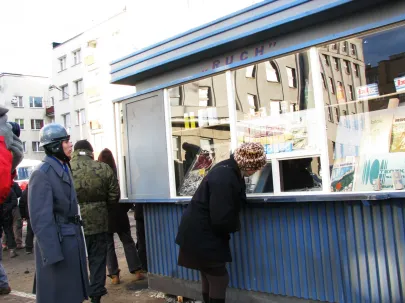 zdjęcia do filmu ''czarny czwartek''