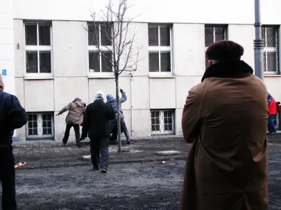 zdjęcia do filmu ''czarny czwartek''