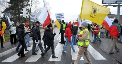 tak protestowali !!