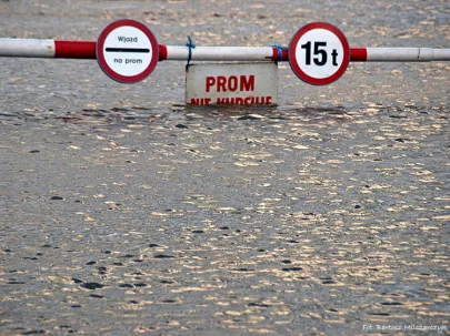 Świbno - podtopienia - powódz, maj 2010.