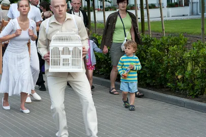 Spektakl przyciągnął uwagę również najmłodszych widzów