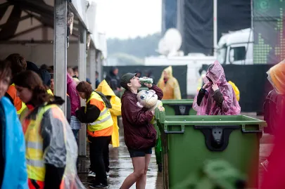 Wejście na festiwal