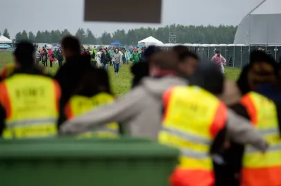 Wejście na festiwal