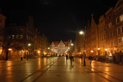 Starówka nocą