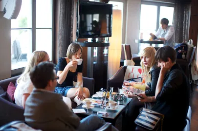 Goście Elle Cafe