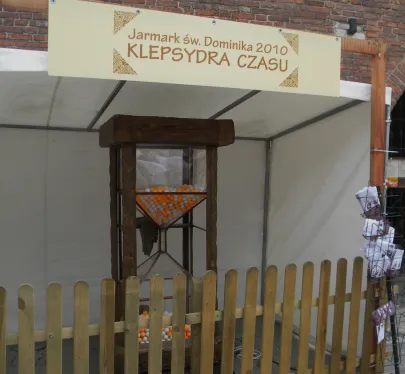 Klepsydra czasu przy Katowni