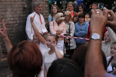 Teatr Snów "Pielgrzymka" (Polska/Gdańsk) - Początek spektaklu przy Bastionie Św. Gertrudy 