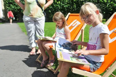 ZWIERZenia książek - parkowa biblioteka