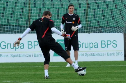 Tomasz Kuszczak i Przemysław Tytoń