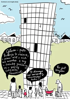 Kamienica czy osiedle zamnięte? A może blok?