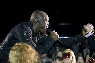 Seal wśród publiczności