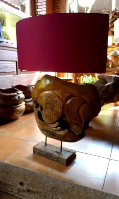lampa podlogowa ryba