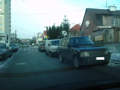 nie ma miejsc parkingowych Przymorze Małe