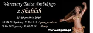 Warsztaty tańca arabskiego 18&#8211;19.12.2010 w Centrum Tańca GABI. Więcej informacji na www.ctgabi.pl