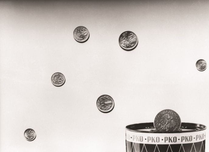 PKO, lata 60. XX w., fotomontaż, skan z negatywu