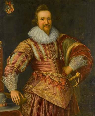 Franz Kessler?, Portret Johanna von Bodeck (1589-1650), 1625, płótno, olej